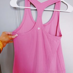 COPY - PINK LULULEMON NULU TANK